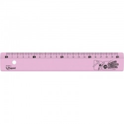 Regle plate 20 cm Study Antichoc - Maped