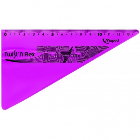 Equerre Maped Twist'n Flex 60 degrés 15 cm