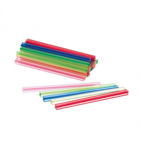 Paquet de 36 buchettes couleurs Ecolo