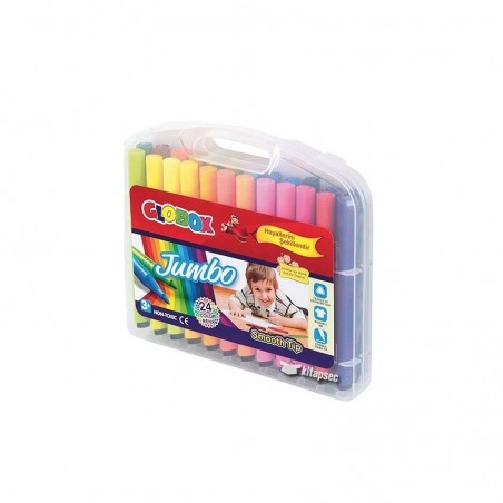 Boite de 24 feutres Jumbo Globox