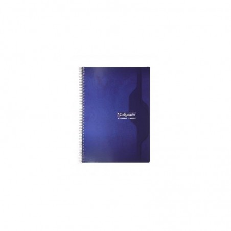 Cahier spirales Calligraphe 100p - 17*22 - 70 g - Petits carreaux