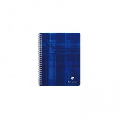 Cahier Spirales Clairefontaine 100 pages - 17x22 - 90g - Grands carreaux