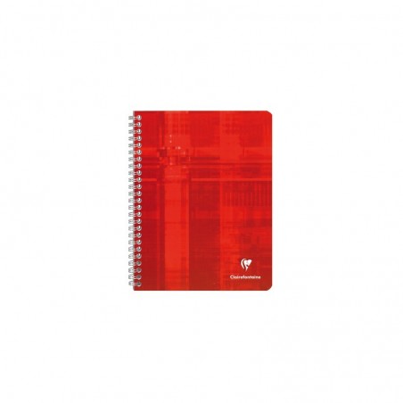Cahier Spirales Clairefontaine 100 pages - 17x22 - 90g - Petits carreaux