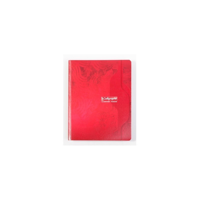 Cahier Brochure Calligraphe 192 pages - 17x22 - 70g - Petits Carreaux