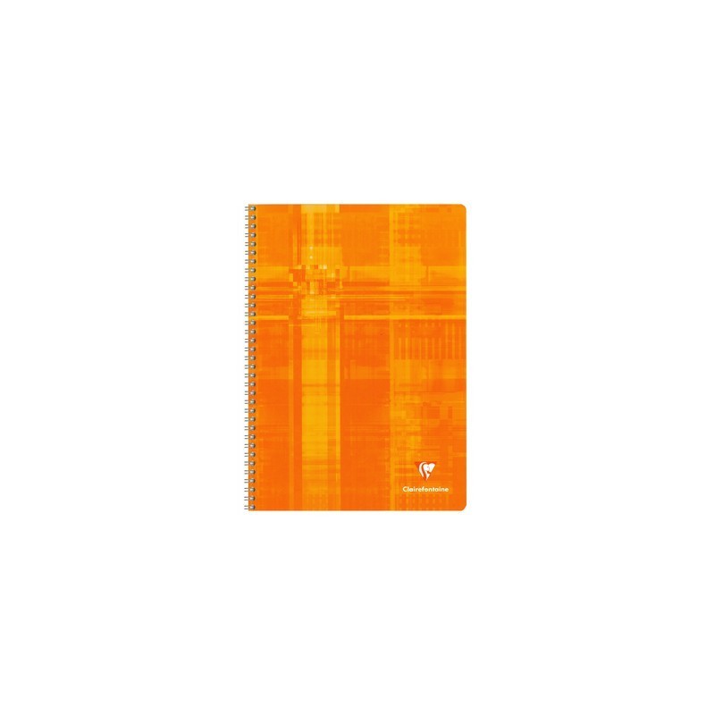 Cahier Spirales Clairefontaine 100 pages - A4 - 90g - Grands carreaux