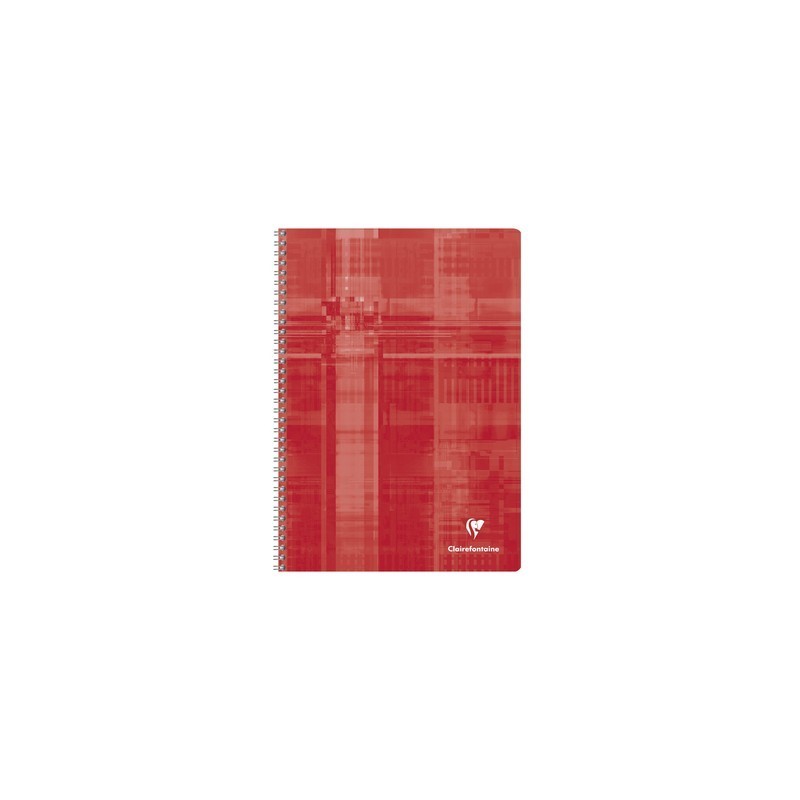 Cahier Spirales Clairefontaine 100 pages - A4 - 90g - Petits carreaux