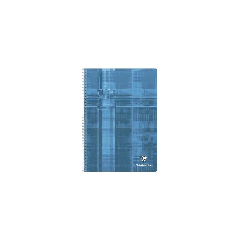 Cahier Spirales Clairefontaine 180 pages - A4 - 90g - Grands carreaux