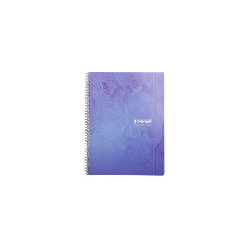 Cahier spirales Calligraphe 180p - 24*32 - 70 g - Grands carreaux