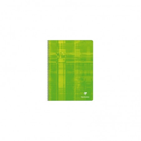 Cahier Spirales Clairefontaine 100 pages - 24*32 - 90g - Grands carreaux