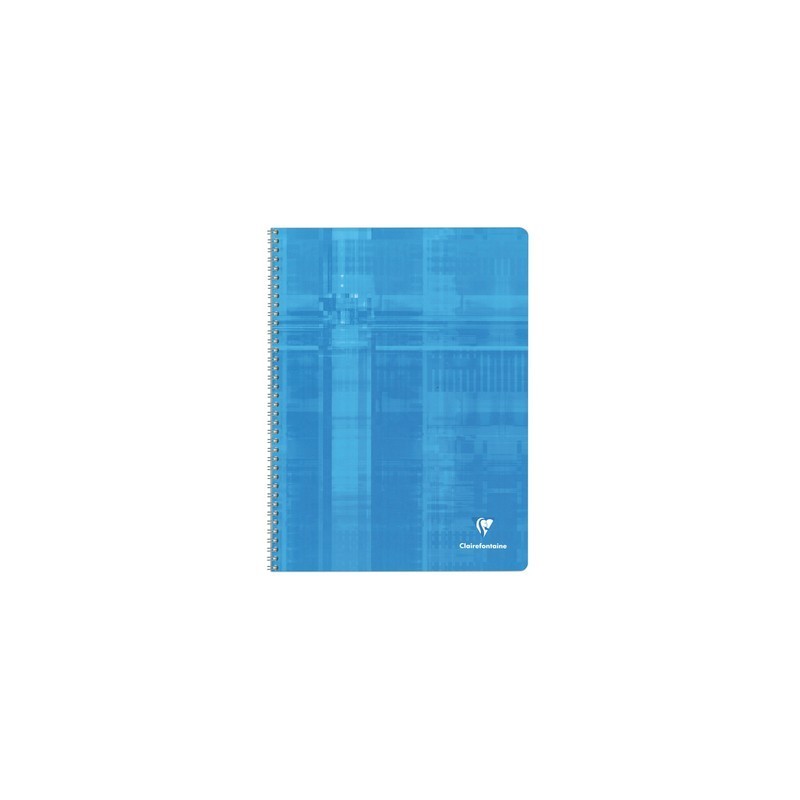 Cahier Spirales Clairefontaine 180 pages - 24*32 - 90g - Grands carreaux