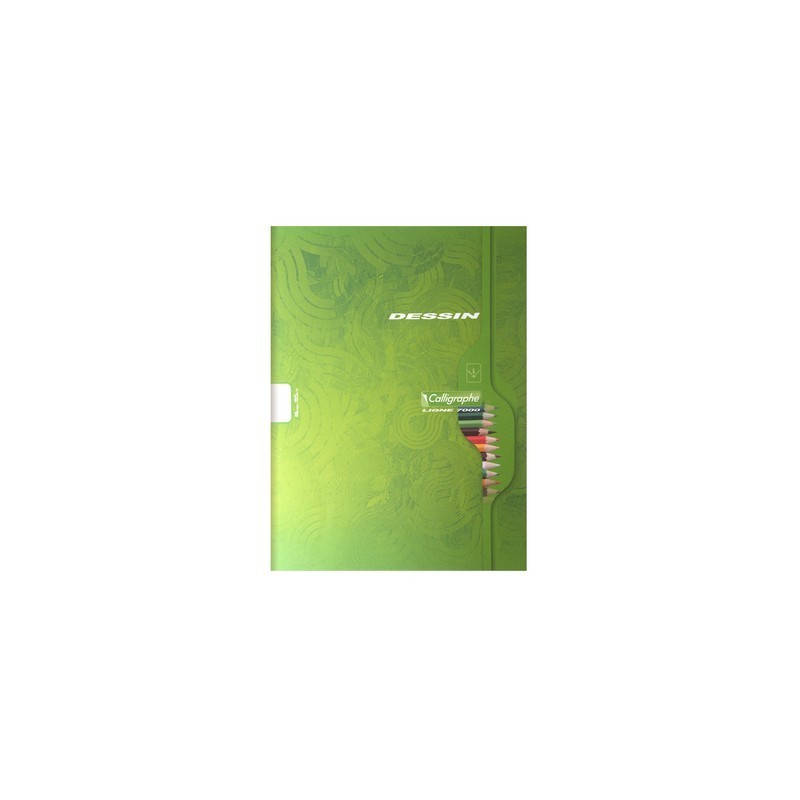 Cahier de Dessin Calligraphe 48 pages - 24*32 - 120g - Piqué