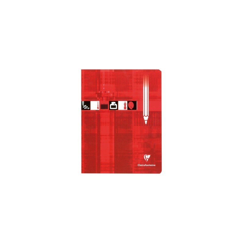 Cahier de Dessin Clairefontainee 32 pages - 17x22 - 90g - Piqué