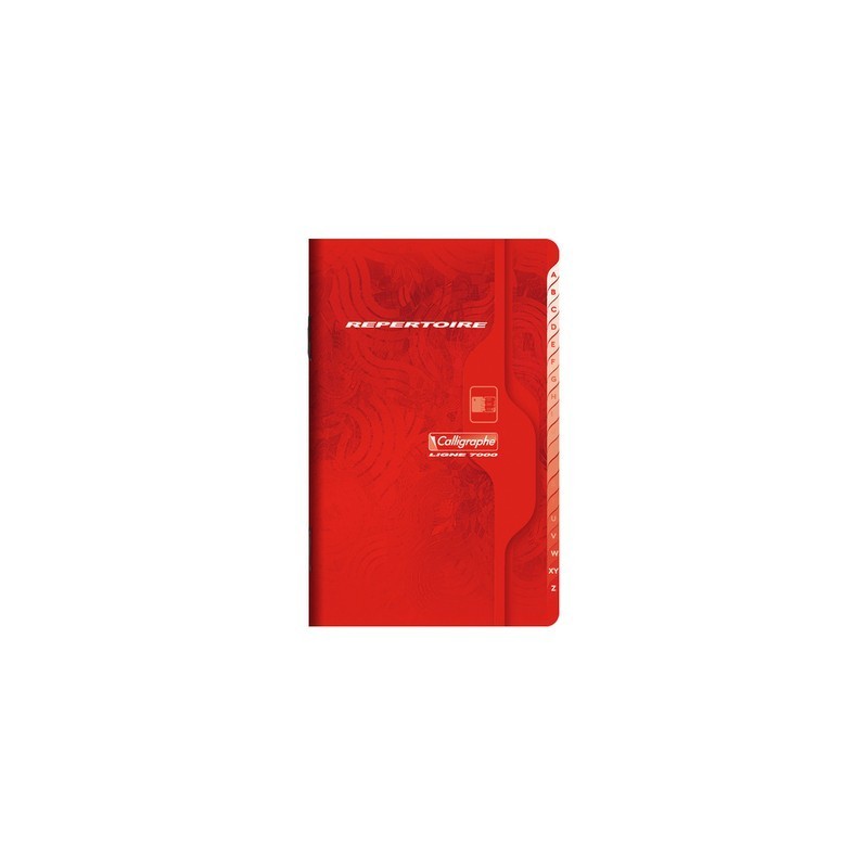 Répertoire Calligraphe 96 pages - 11*17 - 70g - Piqué - Petits Carreaux
