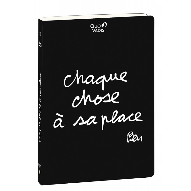 Classeur souple Ben 4 anneaux - Dos 2 cm - 32*25 - Quo Vadis