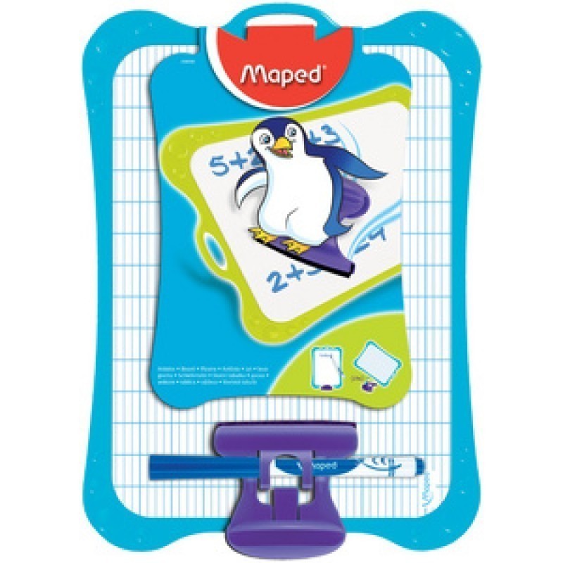 Ardoise Blanche - Double face + Accessoires - Maped