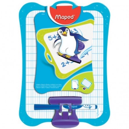 Ardoise Blanche - Double face + Accessoires - Maped