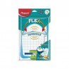 Ardoise Blanche double face incassable + Accessoires - Maped