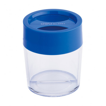 Distributeur de Trombones Deli E9881 - Clip Dispenser Magnétique Pratique | Maroc
