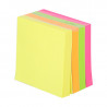 EA03303 STICKY NOTES 51×51MM 2”×2” 4×100SHEETS 4 NEON COLOR