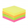 EA03303 STICKY NOTES 51×51MM 2”×2” 4×100SHEETS 4 NEON COLOR