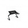 Table Laptop ajustable T8 avec ventilation de refroidissement - Multifonction