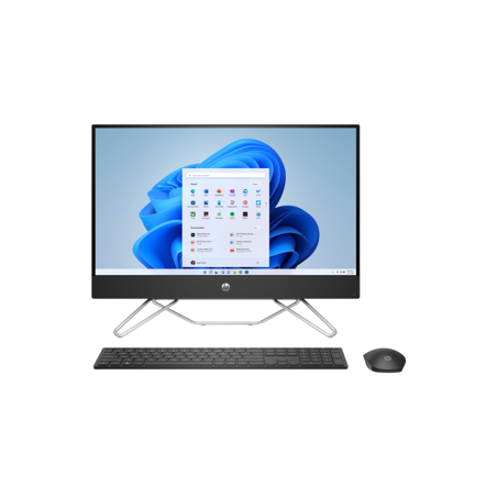 HP AIO 24 i7-1255U 16GB 1TB+256GB SSD nVidia GeF MX450 2GB W11H Ecran 23.8" Touch Black 12M