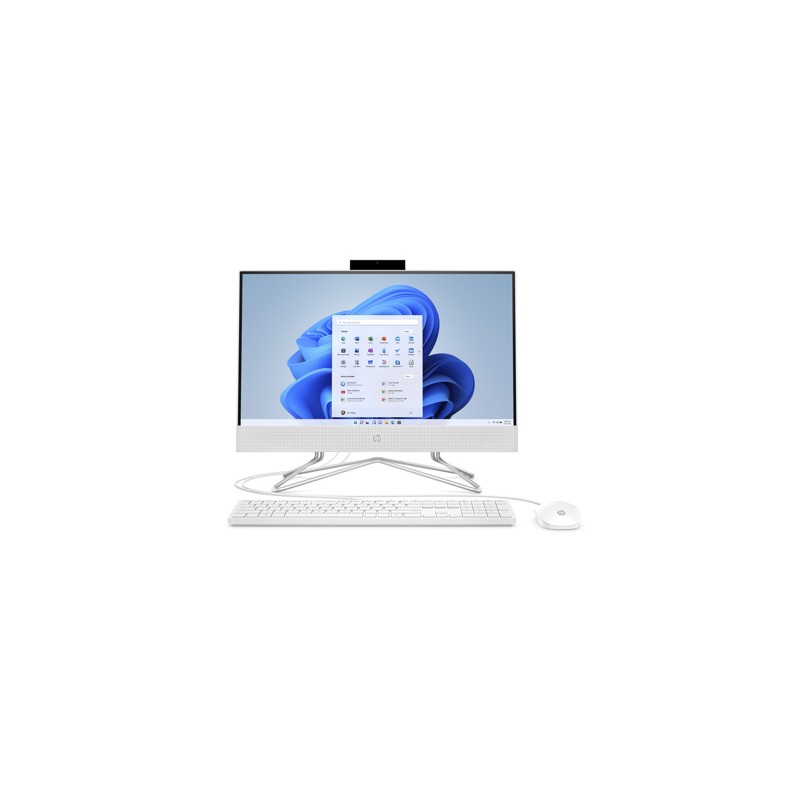 HP 22 AIO i3-1215U 4GB 256GB SSD W11H Ecran 21.5" FHD White 12M