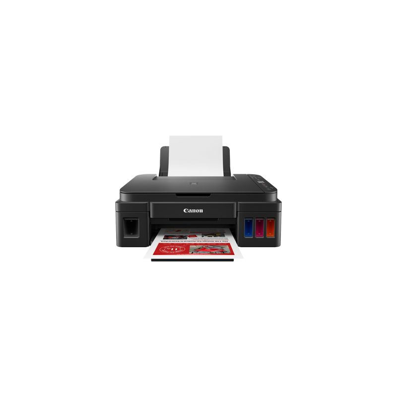 Canon Jet d'encre Pixma G3411 +BK TWIN PACK (CISS) Couleur MFP 3en1 A4 Wifi PPM B&W 9 PPM Col 5