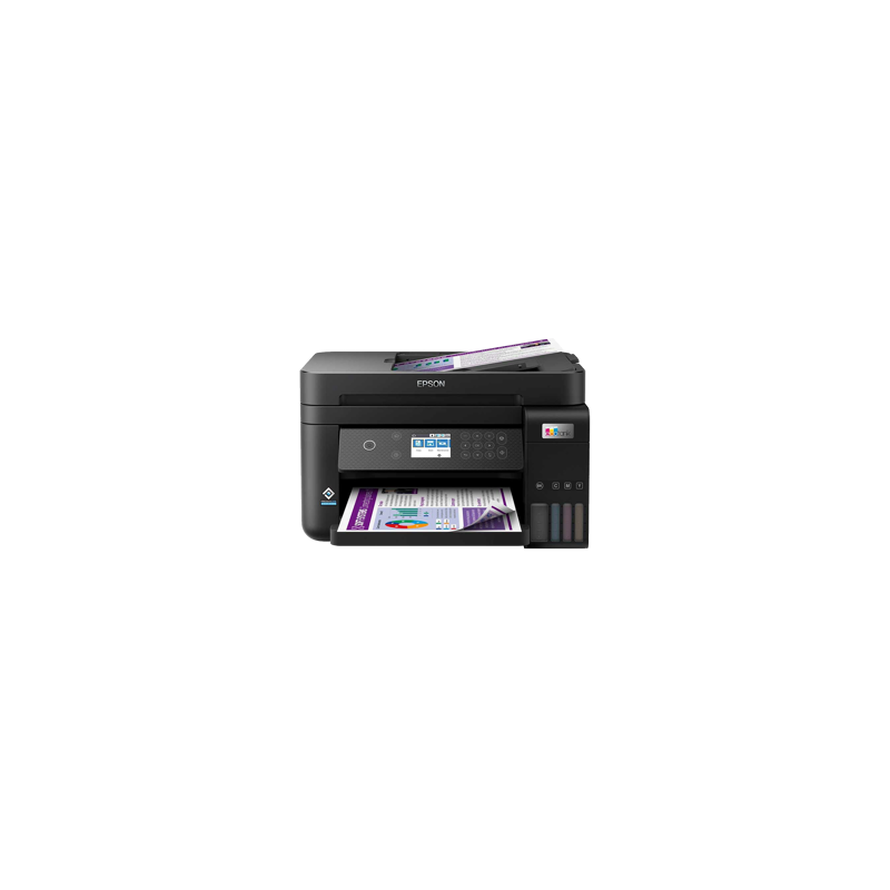 Epson Jet d'encre L6270 MFP 3en1 Réseau Wifi Couleur A4 R/V 33 B&WPPM 20PPMCOL 33 36M