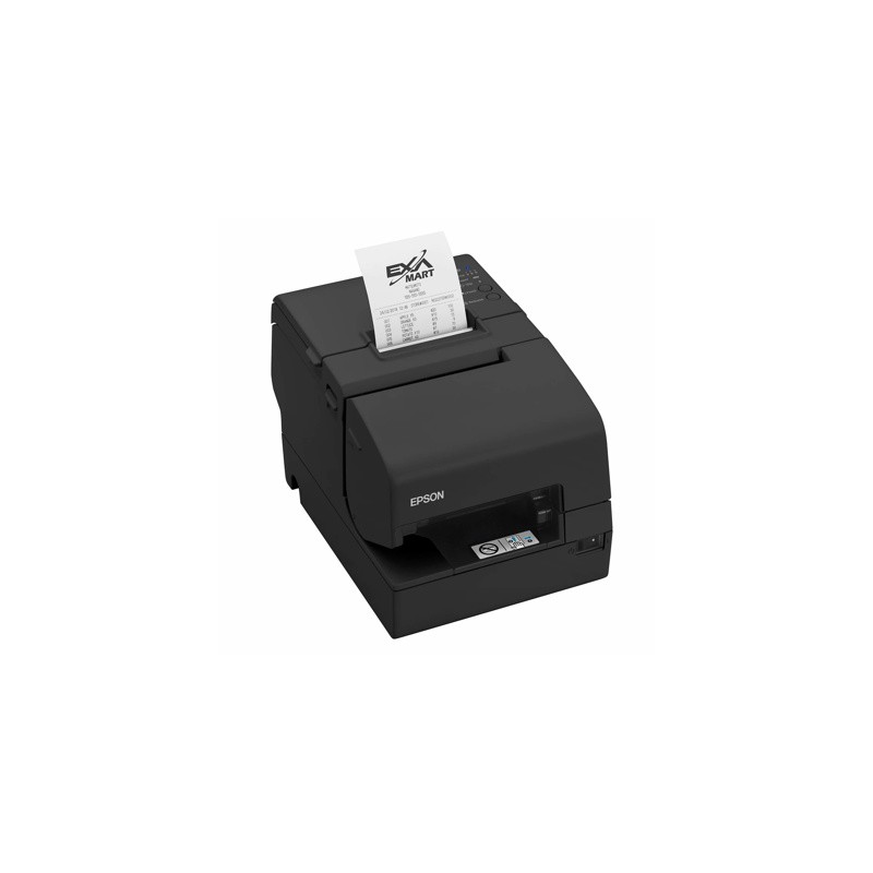 Epson TM-H6000V-214P1: Serial, MICR, Black, PSU, EU