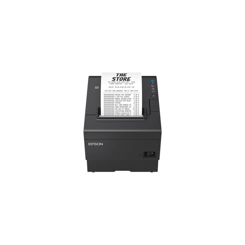 EPSON TM-T88VII (112): USB, Ethernet, Serial, PS, Black