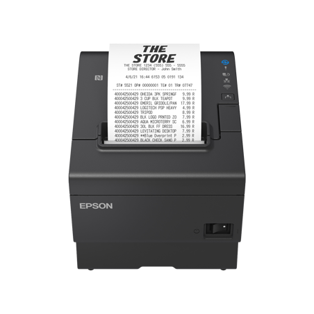 EPSON TM-T88VII (112): USB, Ethernet, Serial, PS, Black