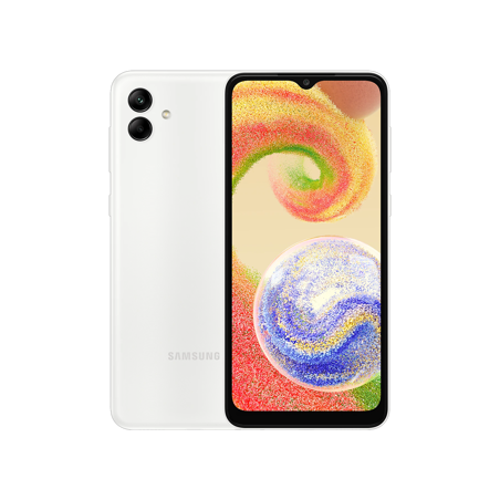 SAMSUNG Smartphone A04 White 6.5" Octa Core 4Go 64Go Android 4G 5Mp 50Mp 2Mp 12M