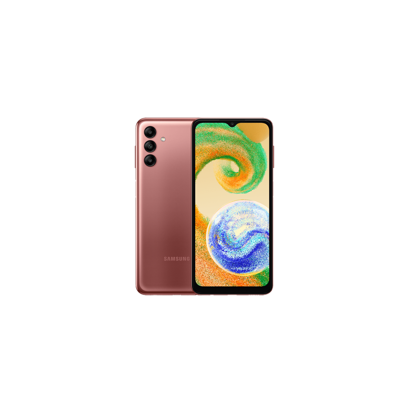 SAMSUNG Smartphone A04s Copper 6.5" Exynos850 4Go 128Go Android 4G Dual Sim 8Mp 50M RéférenceSM-A047FZCHMWD