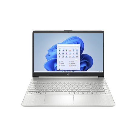 HP 15s AMD R5-5625U 15,6"FHD 8 Go 512 Go SSD Win11H Natural Silver 12M
