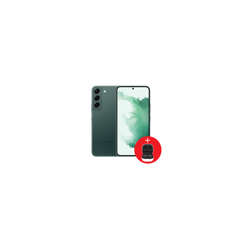 SAMSUNG S22 Green 6.1" Snapdragon 895 8Go 256Go 5G Dual Sim 10 Mpx 50 Mpx 12 Mpx 10 Mpx 12M