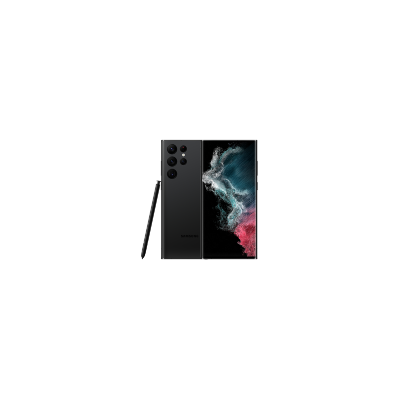 SAMSUNG S22 Ultra Black 6.8" Snapdragon 895 12Go 256Go 5G DualSim 40Mpx 108Mpx 12Mpx 10Mpx 10Mpx 12M