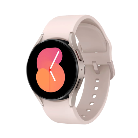 Samsung Galaxy Watch5 - Pink Gold 40mm 396x396 pixels 1.5GB RAM+16Gb 284 mAh Wear OS