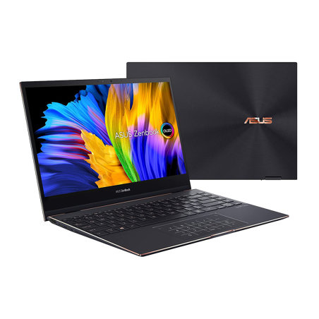 ASUS UX371E I7-1165G7 13.3 OLED UHD 16G 512 Go SSD win11 Home JADE BLACK BAG,STYLUS + NUMPAD 12M
