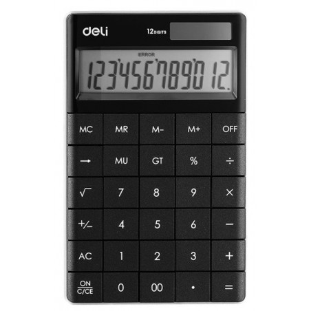 CALCULATRICE DE BUREAU DELI E1589 NOIR