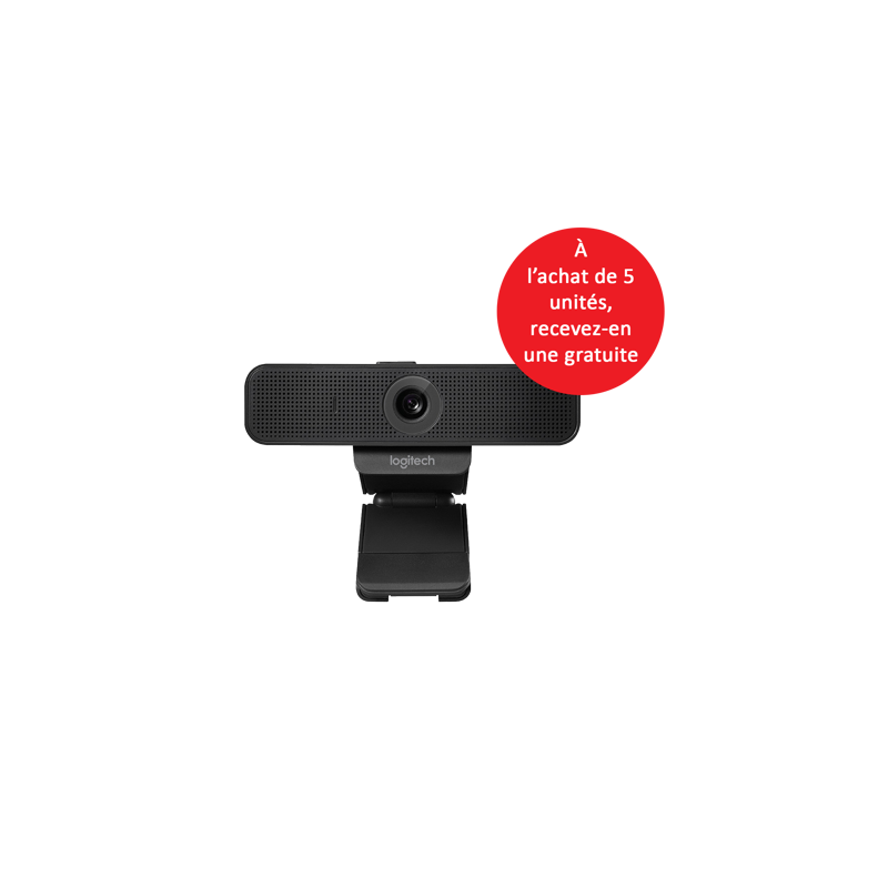A l'achat de 5 unités de la Webcam Logitech C925e, recevez la 6ème gratuitement