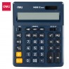 Calculatrice à double mémoire Deli-EM888F BLEU