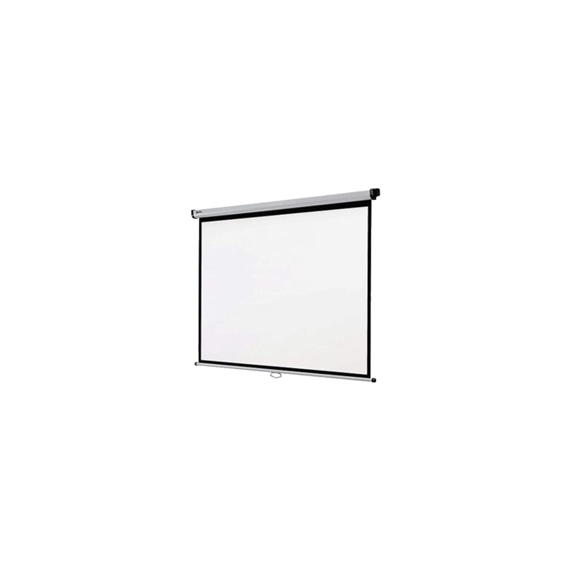 ORAY Ecran Mural a ressort Silencieux 2000 PRO 200 X 200 cm