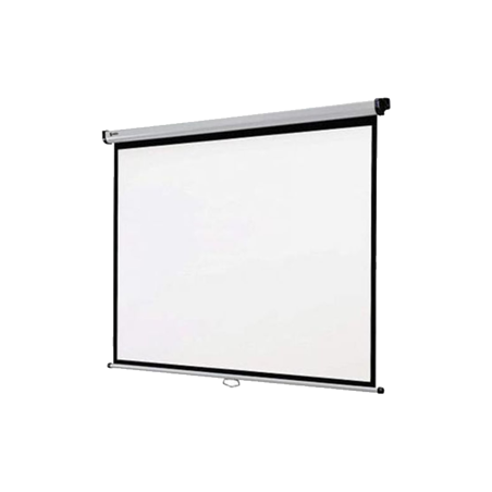 ORAY Ecran Mural a ressort Silencieux 2000 PRO 200 X 200 cm