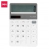 Deli-ENS042 Calculatrice Nusign BLANC