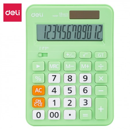 Calculatrice Deli-EM210 VERT