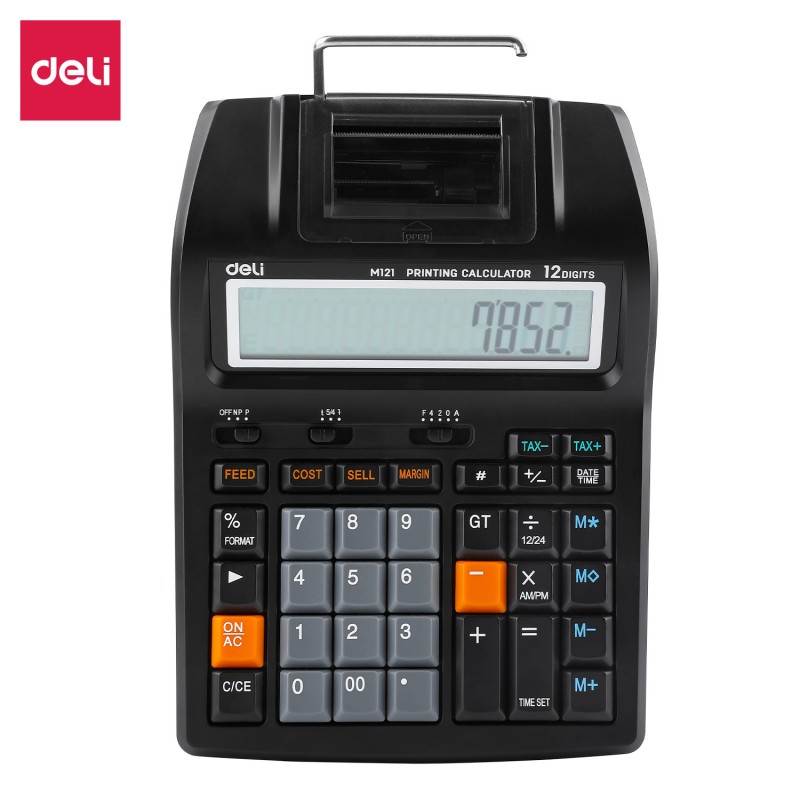 Calculatrice d'impression Deli-EM121