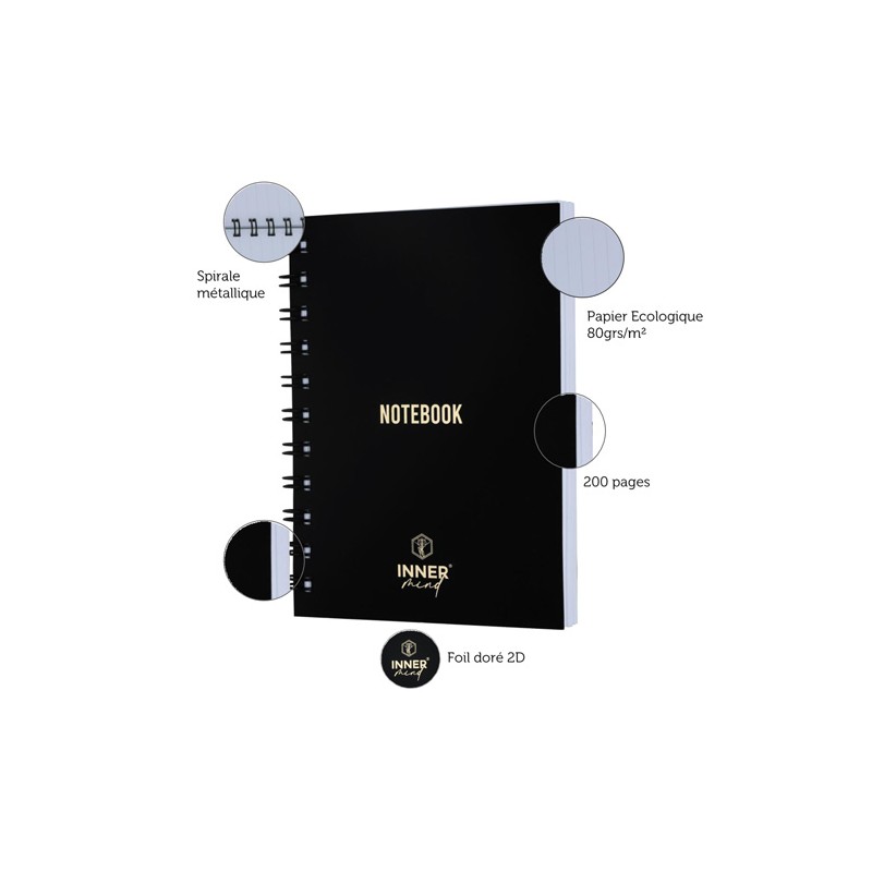 NOTEBOOK A5 Inner Mind maroc