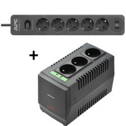 APC Line-R 600VA + APC...