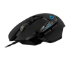 LOGITECH G502 Corded Gaming Mouse - HERO - BLACK - USB - EWR2